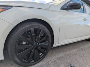 Gloss Black Wheel Skin