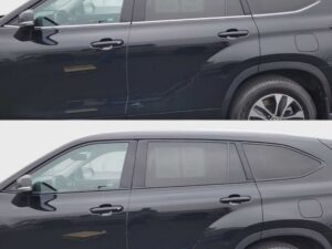 Gloss Black Window Trim Set