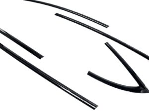 Gloss Black Window Trim Set